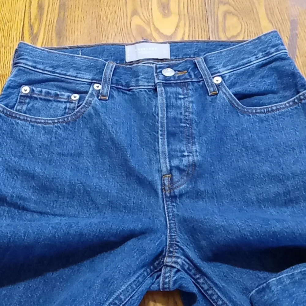 EVERLANE 26 TALL  Women Jeans DENIM Pants BLUE New Casual Work FADED - Picture 6 of 8